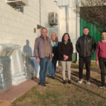 El municipio entregó almohadas y frazadas para los dormis del «Verde»