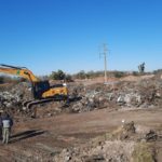 El municipio continúa con trabajos de acondicionamiento en el basural de zona norte