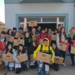 Berra acompañó la entrega de notebook en María Susana