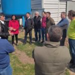Recorrido en los avances de obras junto a funcionarios municipales