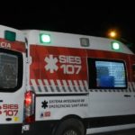 Trágico accidente en el ingreso a la localidad de Crispi