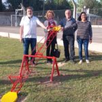 Rotary El Trébol donó un subibaja para la Plaza de los sueños