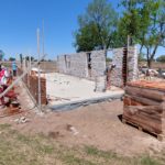 La comuna de Carlos Pellegrini ya construye los sanitarios al proyecto de la Laguna de Cano
