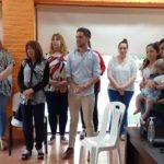 Berra presente en la inauguración del Colegio de Escuela de Enfermería en Sastre