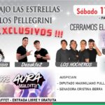 “Noche bajo las estrellas” será el cierre de año de ensueño en Carlos Pellegrini