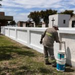 La comuna de Los Cardos realizó importantes trabajos de restauración del cementerio local
