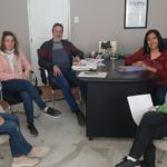 Reunión de trabajo con profesionales sobre residuos