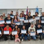 Se entregaron certificados de los talleres de “Santa Fe Más” y “Santa Fe Capacita”