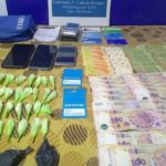 CAÑADA ROSQUÍN – Aprehendieron a dos hombres con estupefacientes, una balanza y dinero en efectivo