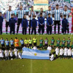 El Himno Nacional propuesto por alumnos de El Trébol en el mundial de Qatar