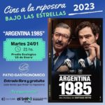 CINE A LA REPOSERA BAJO LAS ESTRELLAS – El martes se proyecta «Argentina – 1985»