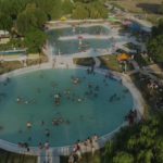 María Susana estrenó el estupendo balneario «Cancún Oasis»