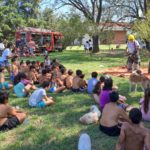 La Colonia recibió la visita de Bomberos Voluntarios