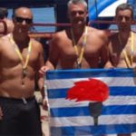 Nadadores de El Trébol en Villa Rumipal