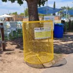 El Municipio colocó «EcoCestos amarillos» en Trebolense y El Expreso