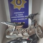 La policía, con ayuda de las cámaras en la vía pública, recuperaron ciclomotor robado