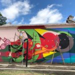 Notorios avances en el mural del ferrocarril