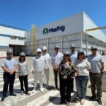 AMPLIACIÓN PRODUCTIVA – Berra recorrió las obras en la empresa «Marfrig»