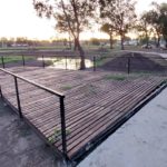CARLOS PELLEGRINI – Notorios avances en la Laguna de Cano