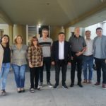 Berra acompañó a Martorano en su visita al SAMCo de San Jorge