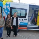 Bordigoni y la ambulancia de alta complejidad para el SAMCo de Pellegrini