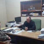 Berra mantuvo reuniones en la ciudad por los caminos rurales