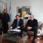 SAN JORGE – Firmaron un convenio para la instalación final de la Cámara Gesell