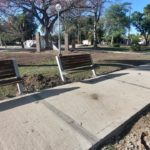 CARLOS PELLEGRINI – Avanza la remodelación de la plaza Torcuato de Alvear