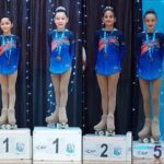 Gran actuación de las patinadoras del «Verde» en el Nacional