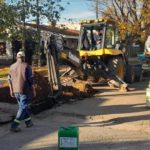 Recambios de cañerías y trabajos de reparación de la Cooperativa