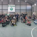 Gran encuentro de las escuelitas de básquet en El Expreso