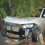 Fuerte accidente en Dorrego y Perón