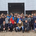 Alumnos de la Escuela Agrotécnica visitaron la Planta de Tratamiento