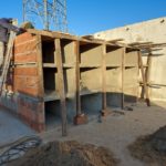 LOS CARDOS – La comuna construye nuevos nichos en el cementerio local
