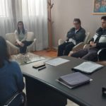 TRAS EL INCENDIO DE LA AMBULANCIA – Natalia Sanchez recibió a la familia Massa