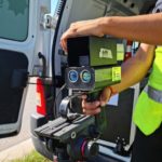 Comienzan los controles preventivos de velocidad en la zona