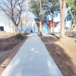 TREBOLENSE – Nuevas veredas perimetrales para el complejo de padel