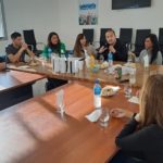 Carlos del Frade visitó la seccional El Trébol de la Asociación Bancaria
