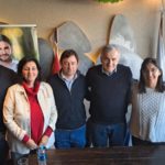 Gerardo Morales pasó por El Trébol para brindar su apoyo a Esteban Motta y Gerardo Mansilla