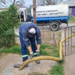 La Cooperativa de Agua potable y el desagote de pozos absorbentes