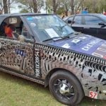 EPICENTRO DE LA REGIÓN – El Trébol volvió a convocar, esta vez, con autos clásicos