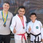 Muy buen desempeño de los taekwondista del «Verde» en Funes