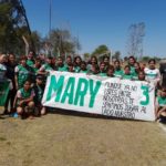El fútbol femenino del «Verde» recordó a Mary