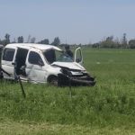 Accidente frente a La Albertina