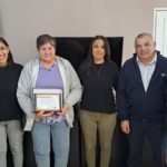 Reconocimiento a María Teresa Arredondo tras jubilarse luego de 32 años de trabajo