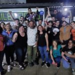 MARCOS NICHEA Y EL FESTEJO TRAS EL TRIUNFO DE MILEI – «Pasé de fiscalizar sólo en las PASO a que me acompañe toda esta gente»
