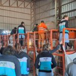 Alumnos conocen el proceso de tratamiento en la Planta de Residuos