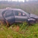 Jóvenes de El Trébol se acccidente en Ruta 66