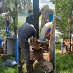 Recambio de una bomba profunda por rotura del motor