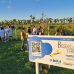 CRECE EL BOSQUE DE LOS EGRESADOS – Se plantó la segunda etapa